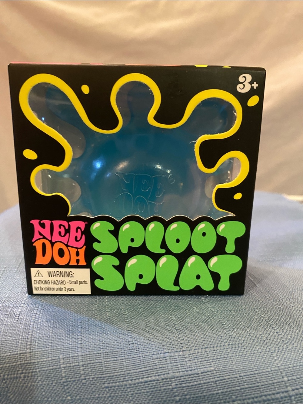 Needoh Sploot Splat Blue Toy NEW